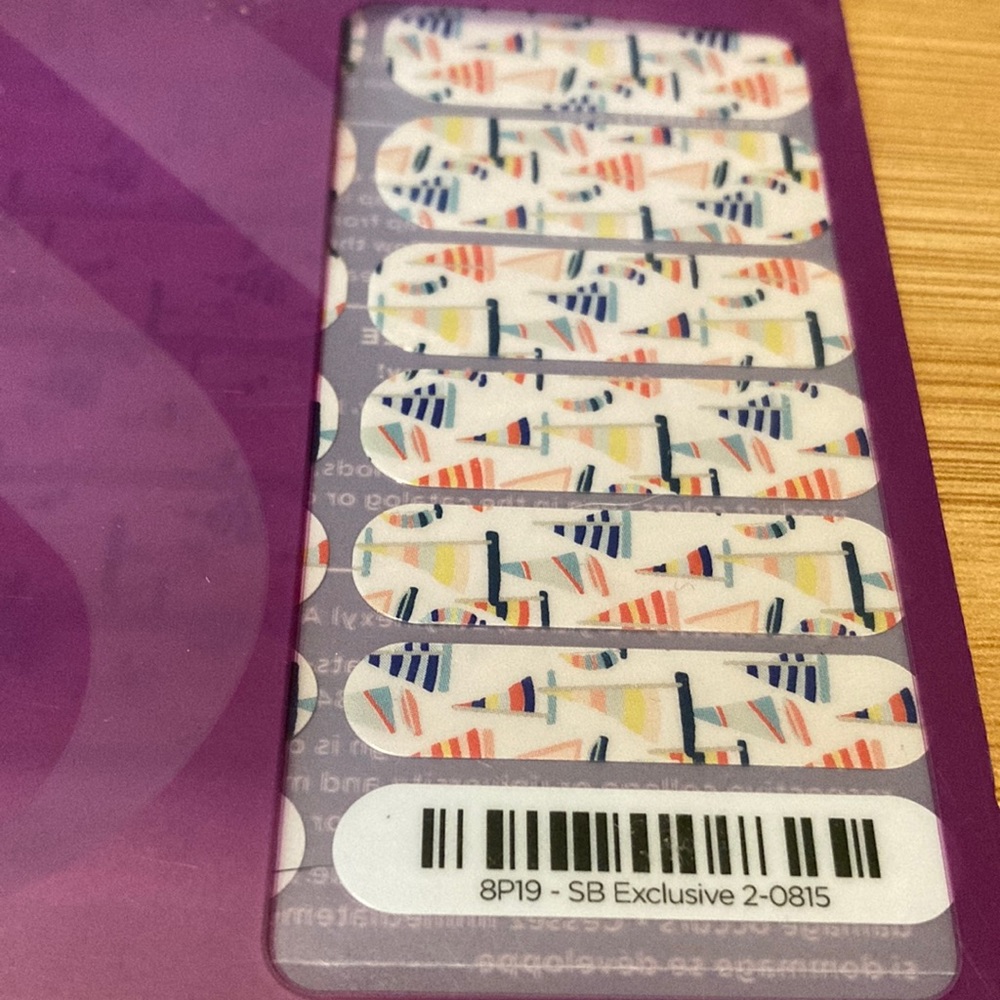 Jamberry nails wraps style box exclusive boats nautical